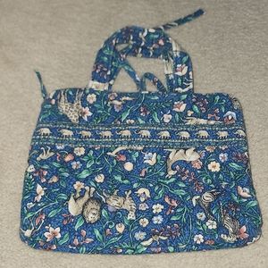 VNTG Vera Bradley Hanging Organizer Animal Kingdom travel cosmetic case Retired